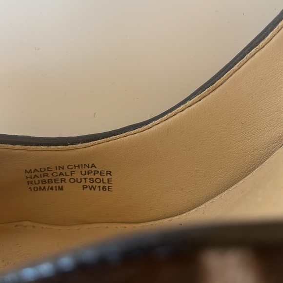 Michael Kors Leopard Print Calf Hair Size 10 Heels - Picture 8 of 11